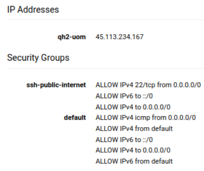 view security group info on instance overview tab